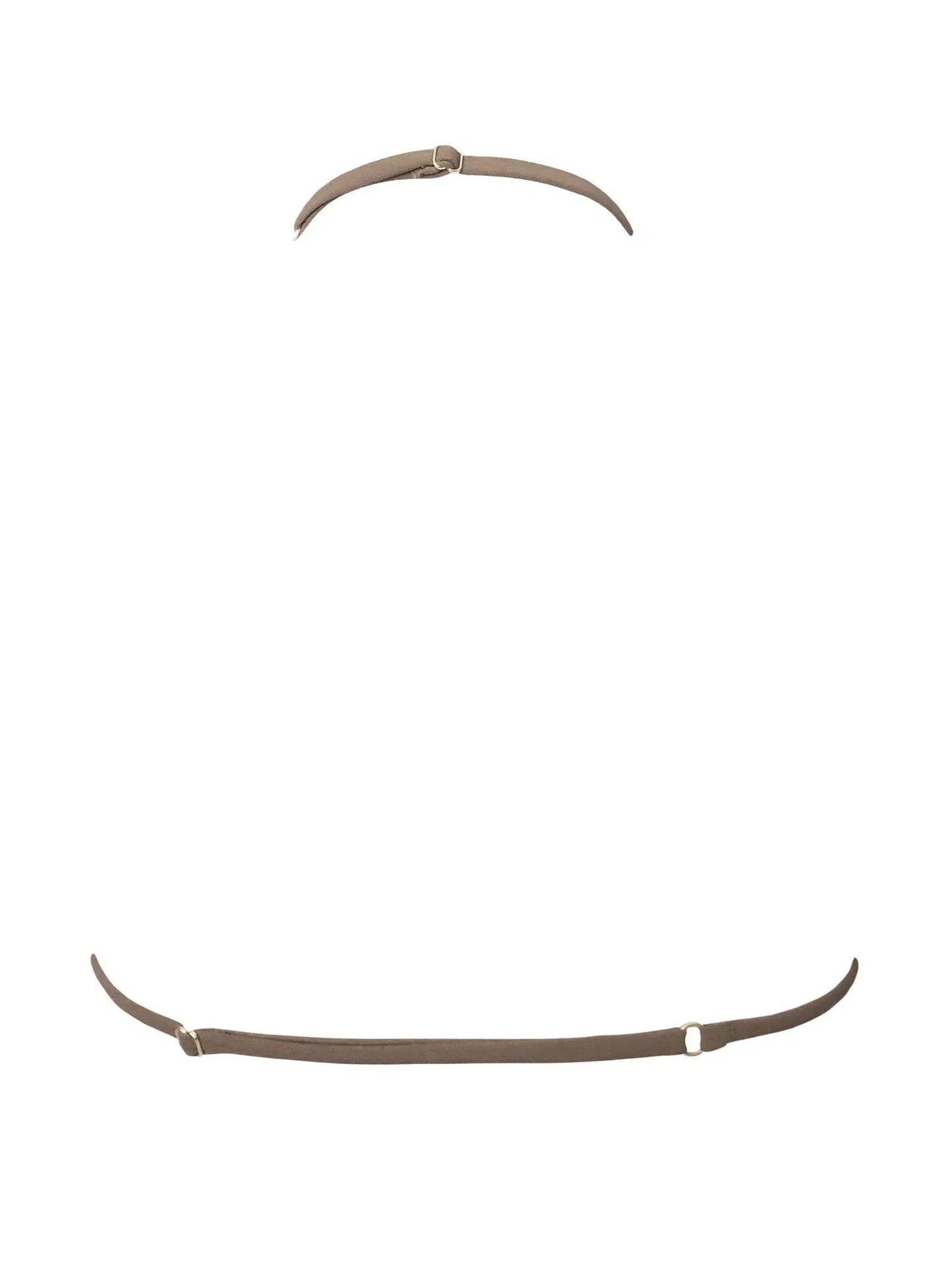 | Gold Hardware Toast Bikini Top