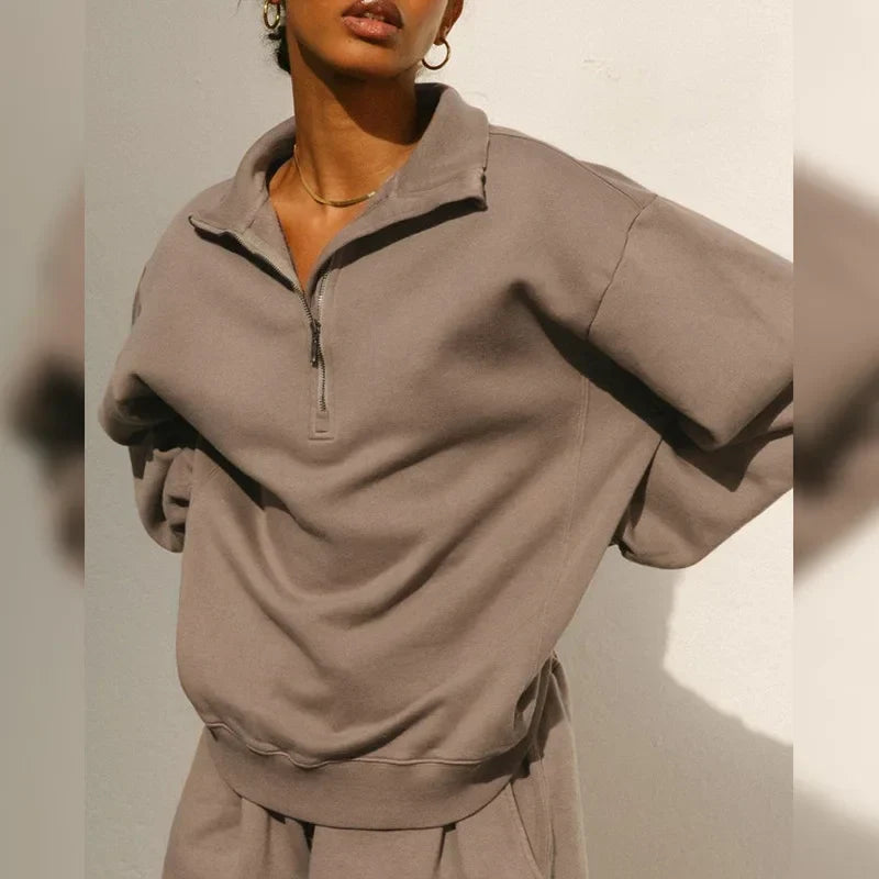 | Half-Zip Sweatshirt