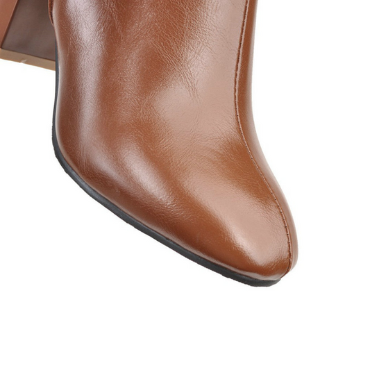 Maison Knee-High Block Heel Boots | Vegan Leather | Winter