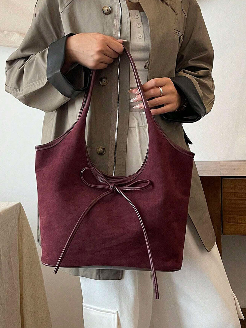 Women'S Handbag With Bow Detail