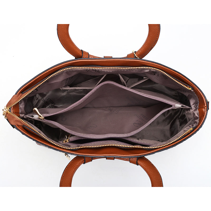 Women's Handbag Crocodile Pattern