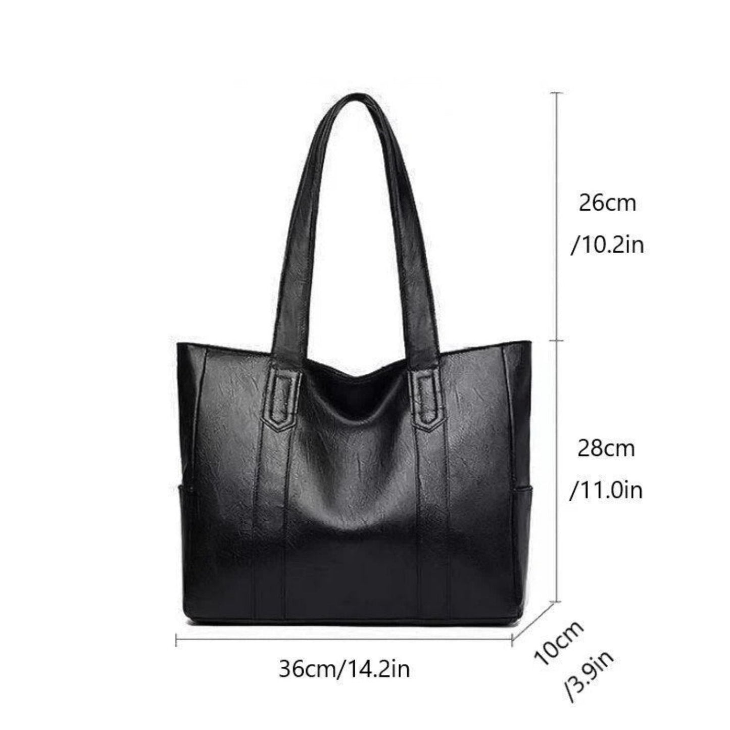 Women’s Vintage Shoulder Bag – Classic Everyday, Adjustable Strap