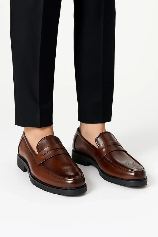 Men's Leather Loafers | Split Leather | Maison Collection