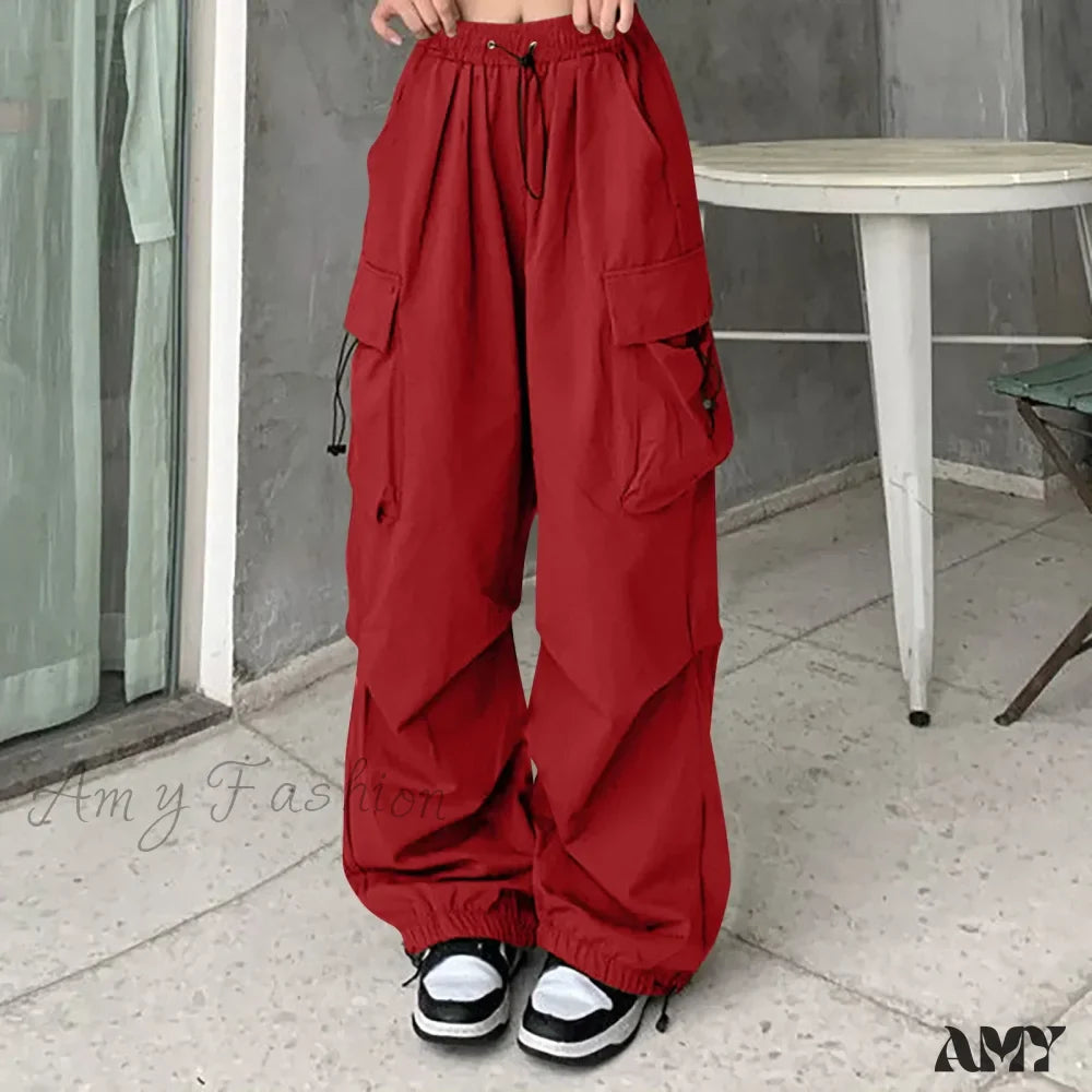 Baggy Wide Leg Korean Oversize Sweat Streetwear Pants