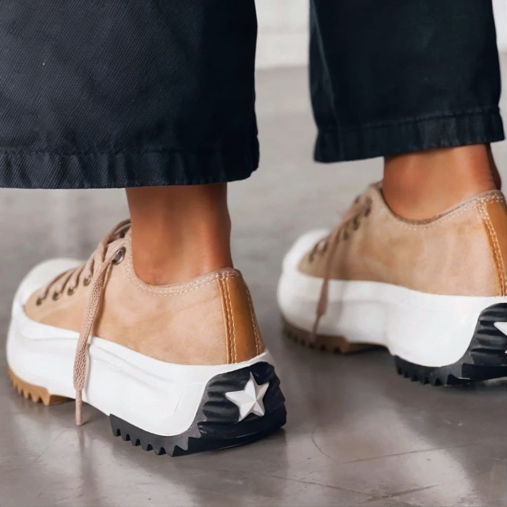 The Chiara — Chunky Lace-Up Sneakers