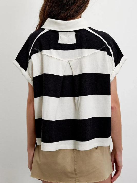 Rugby Cropped Top