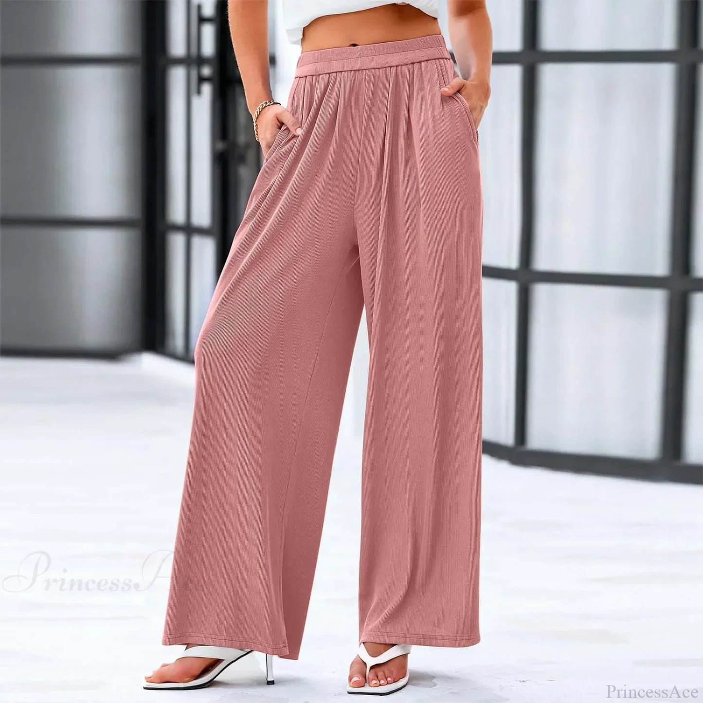 Cotton Linen Loose Casual Pocket Pants