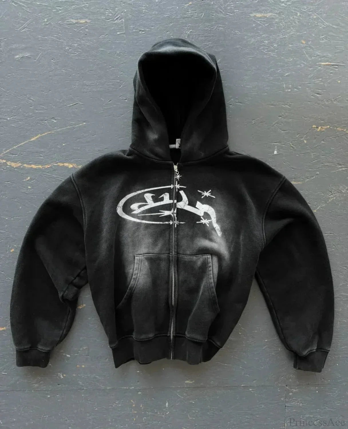 Dark Pink Cleansing Zip Hoodie