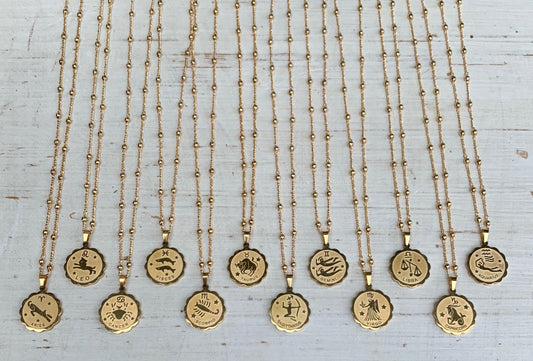 Astrological Pendant Necklace