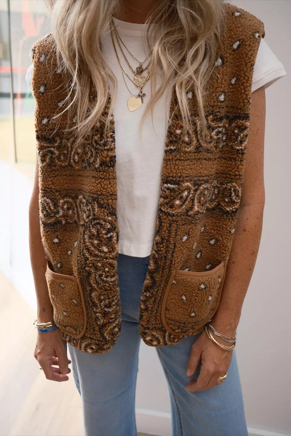 Nadine Fleece Vest
