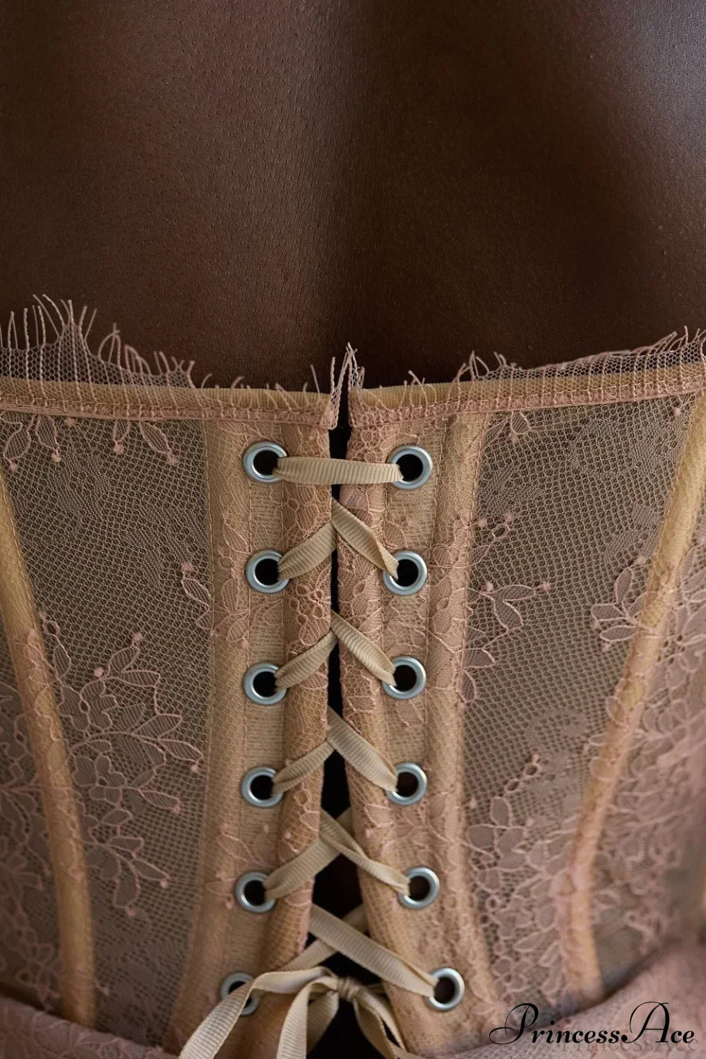 Elegant Sexy Lace Sheer Party Dress