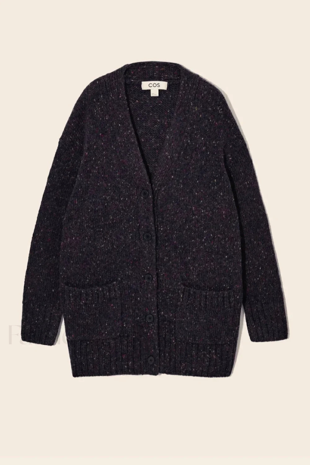 Fashionable Wool Blend Knit Cardiga