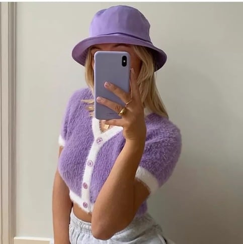 Cute Vintage Sweater Cardigan Knit Crop Top Short Sleeve Shirt Tee T-shirt E-Girl Kawaii Korean Japanese Harajuku Chinese Retro Streetwear Aesthetic