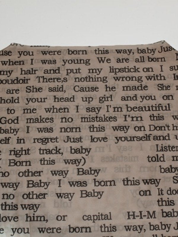 Sleeve Cover Printed Mesh Tank Top