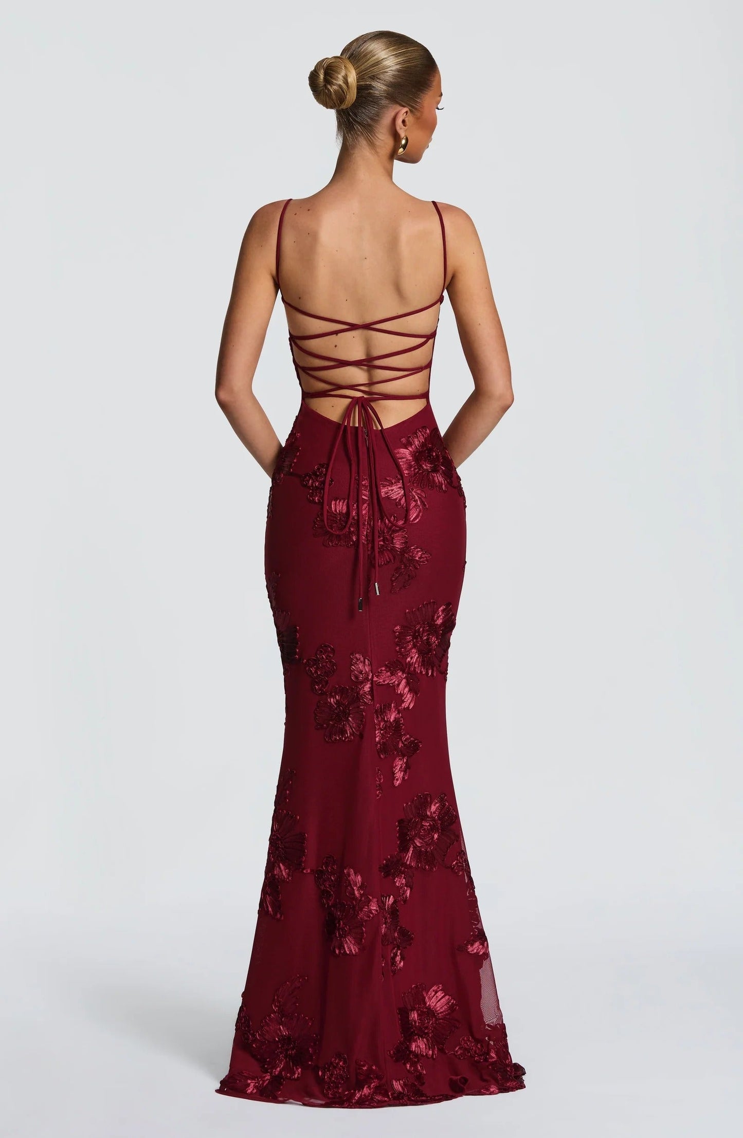 JOYCE | FLORAL CORSET MAXI DRESS