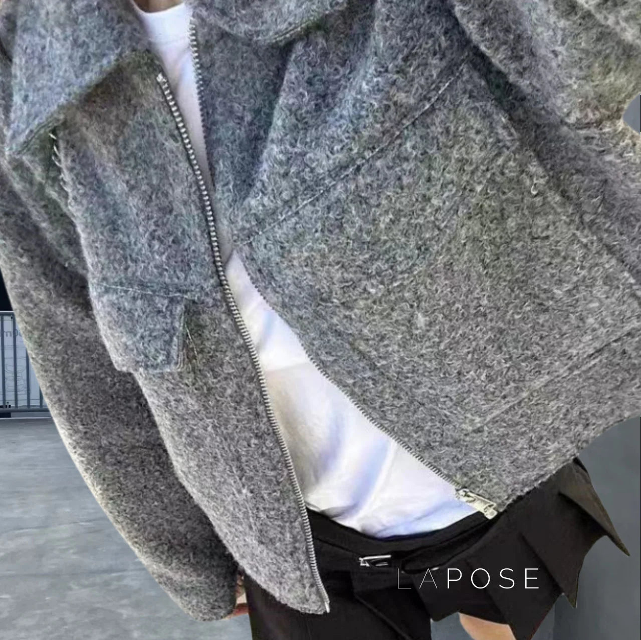 Caterina Cropped Cape Jacket