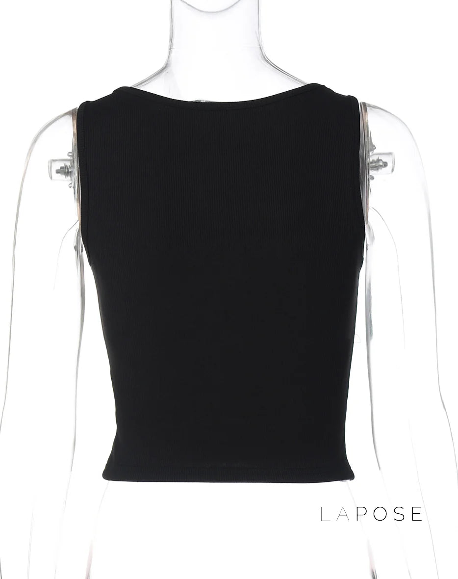 Diem Eyelet Tube Top