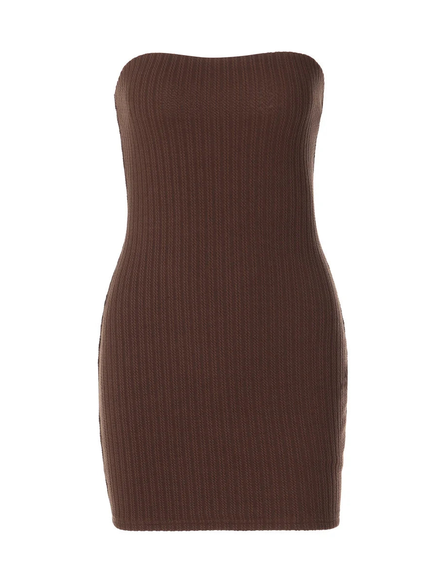 Jacquard Two-Piece Mini Skirt Set