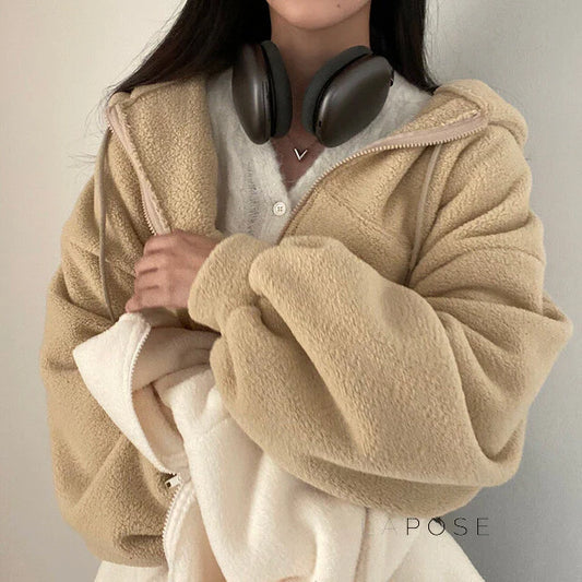 Kalli Plush Zip Hoodie