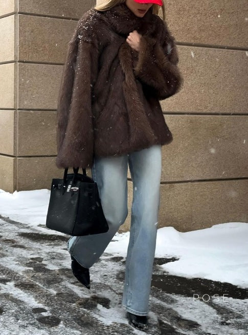 Kensley Faux Fur Teddy Jacket