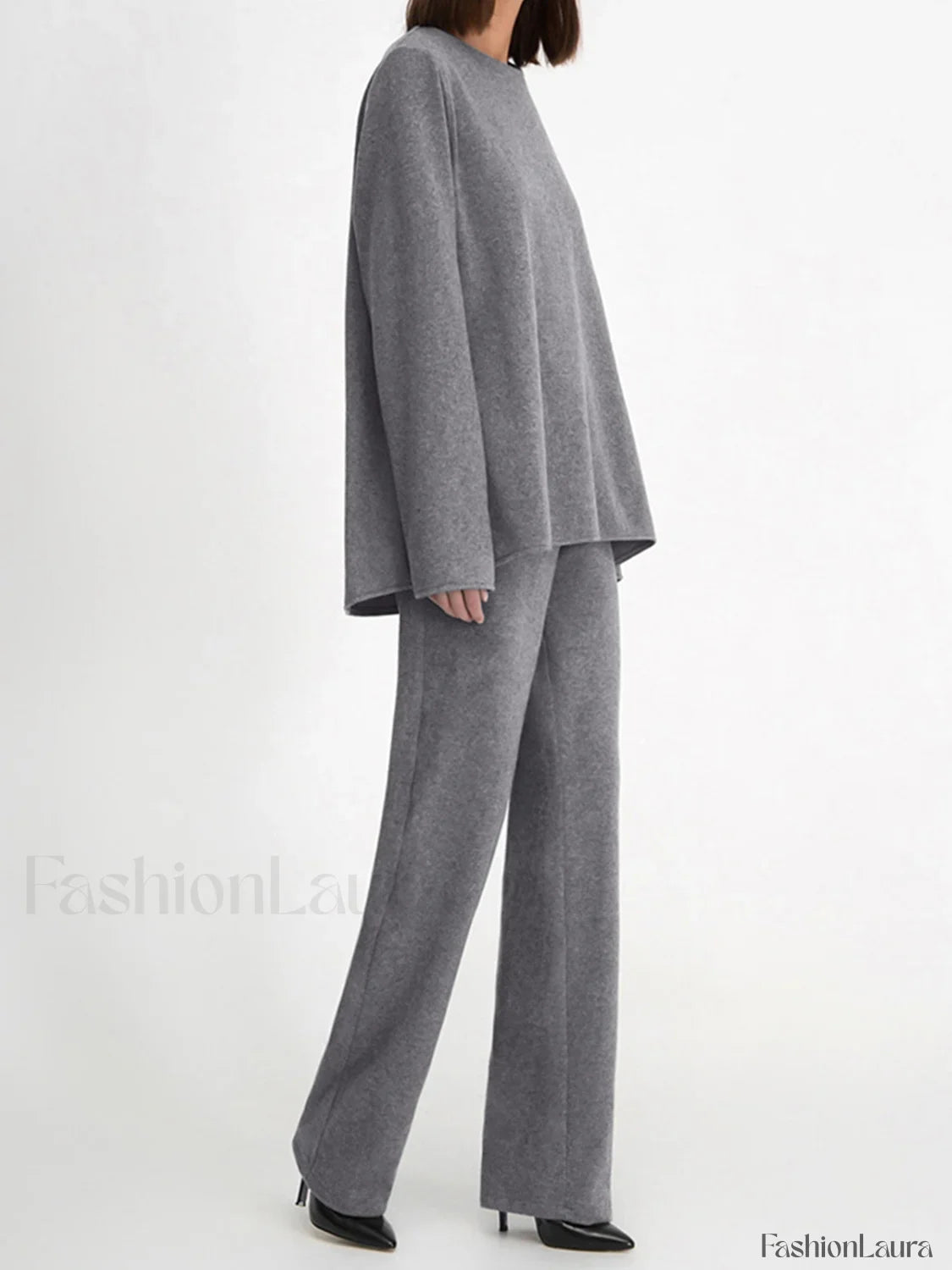 Let's Get Cozy Trendy Two Piece Pants Set