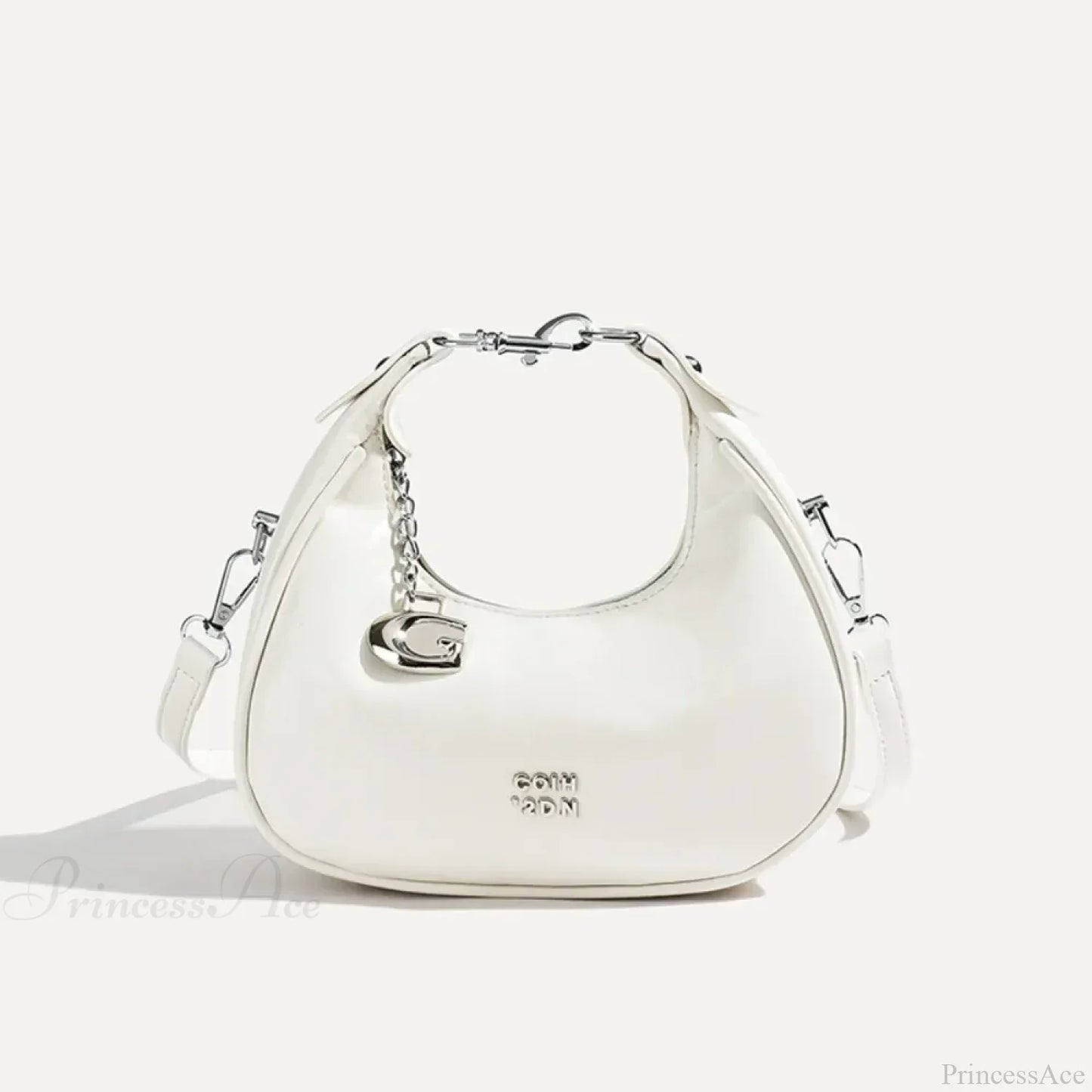Simple Versatile Solid Color Shoulder Messenger Handbag