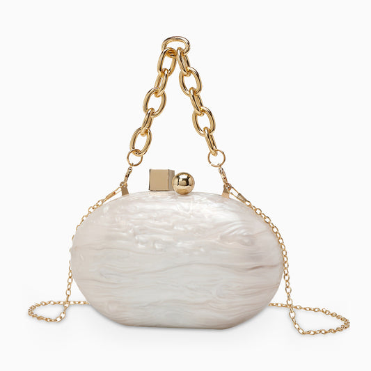 Skylynn Clear Acrylic Clutch