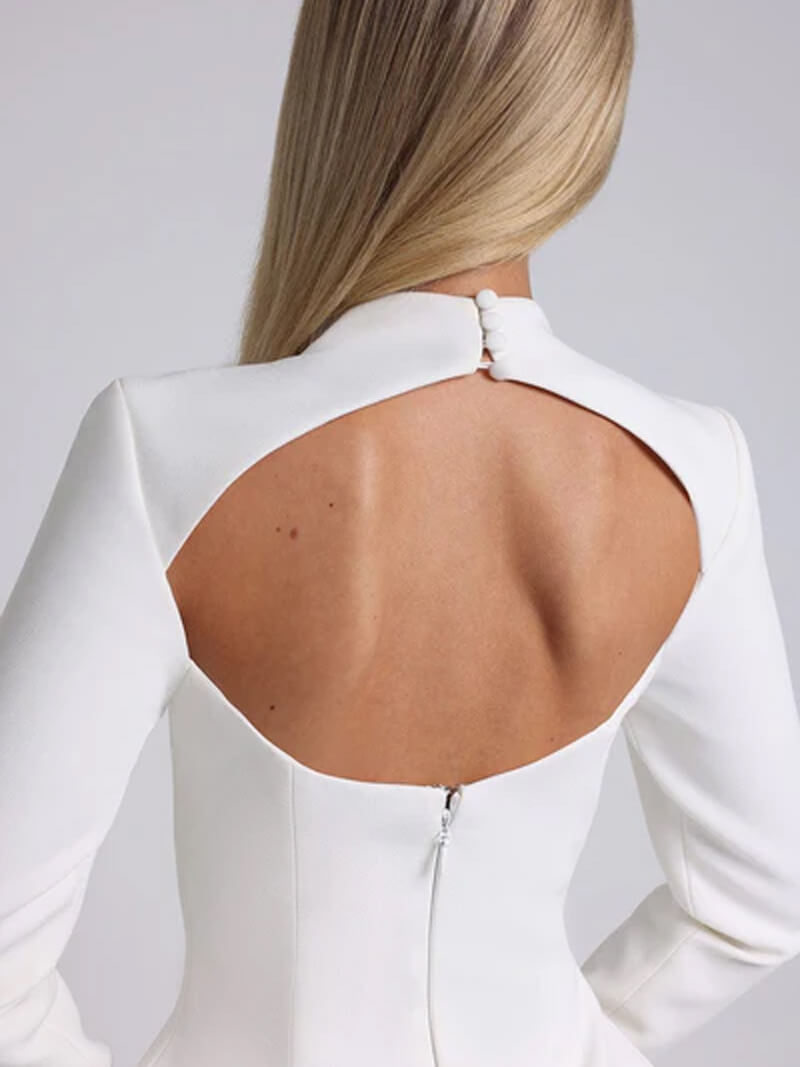| Backless Cotton Mini Dress