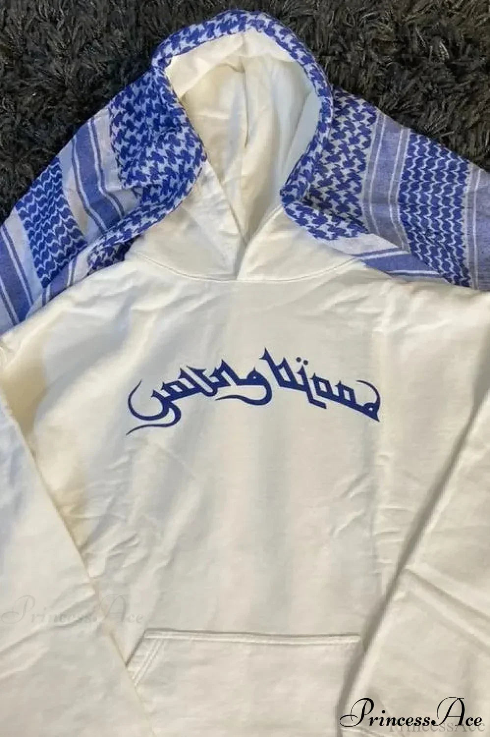 Street Trendy Headscarf Design Hoodie