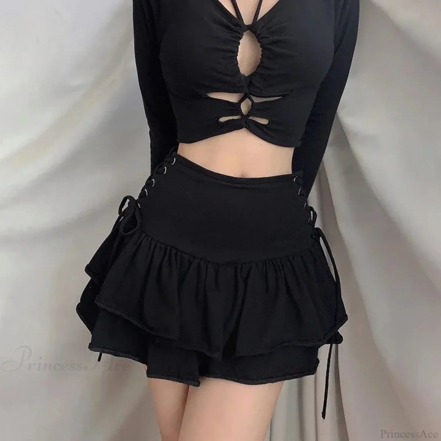 Tartan Gothic Lolita Skirt