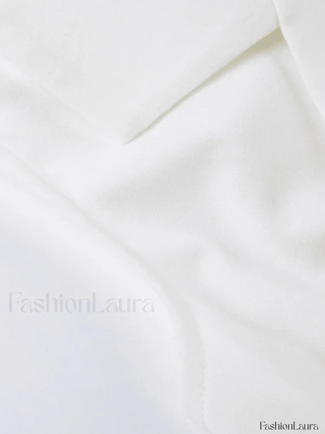 White Sleeveless Button Front Blouse