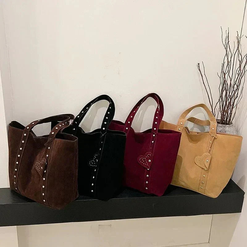 | Suede Tote Bag