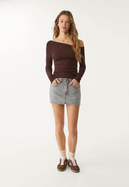 AMELIA DENIM SKORT
