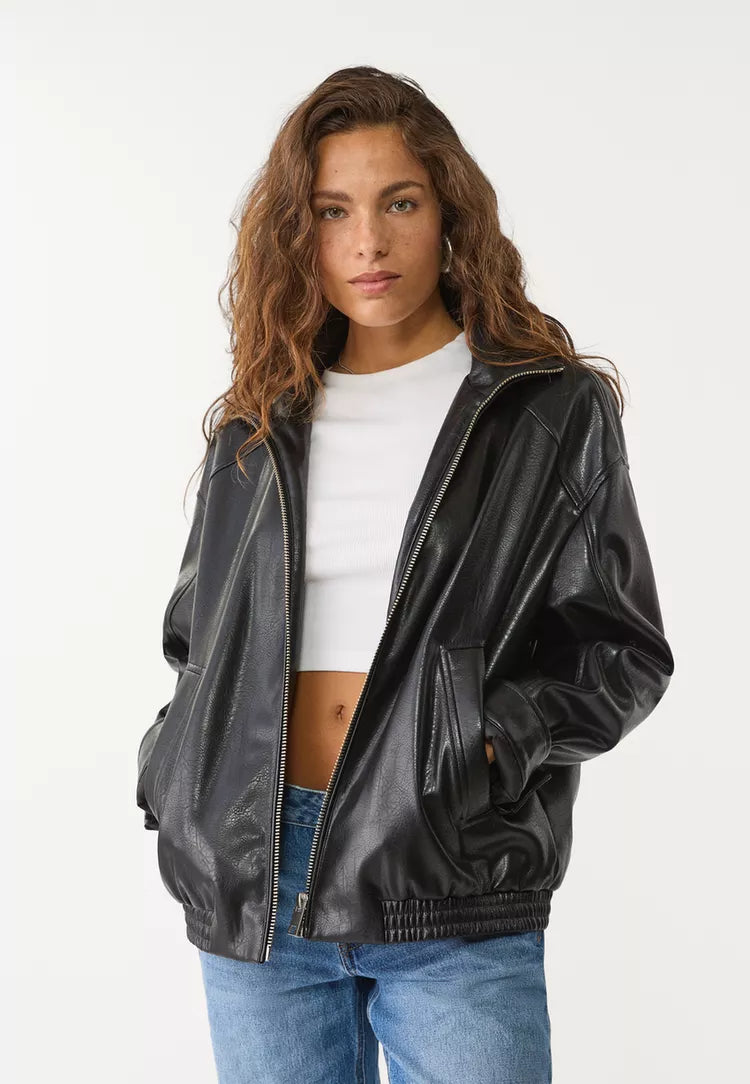 Maeva Leather Effect Jacket