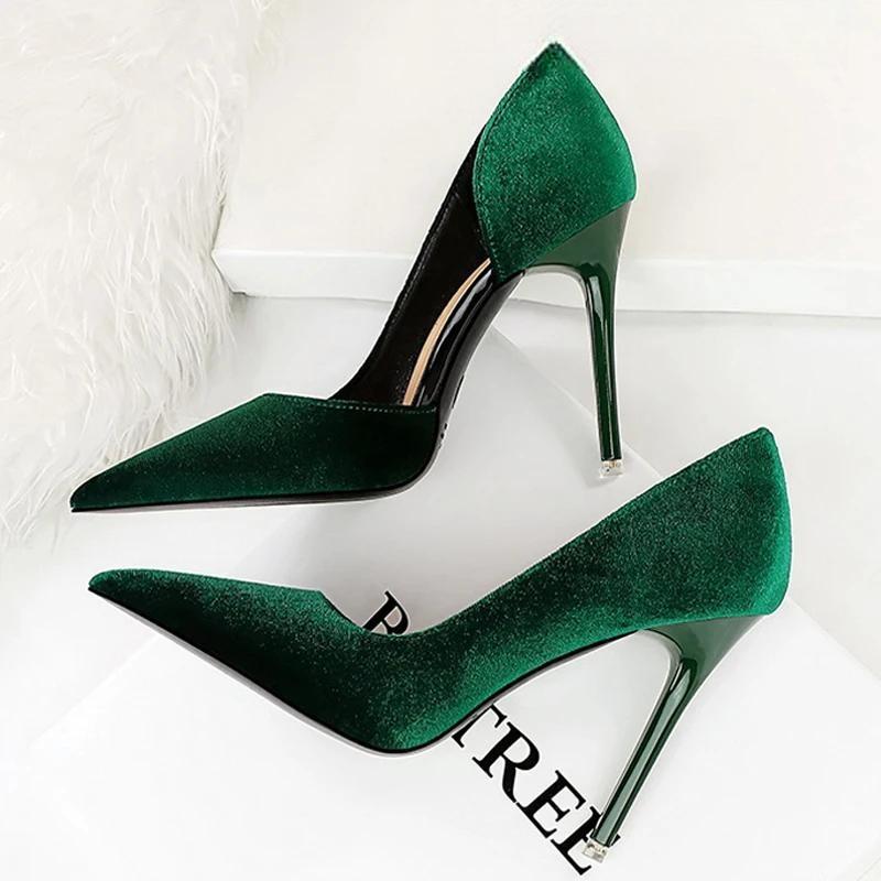 Purple Suede High Heel Pumps for Women - Sexy Party Shoes
