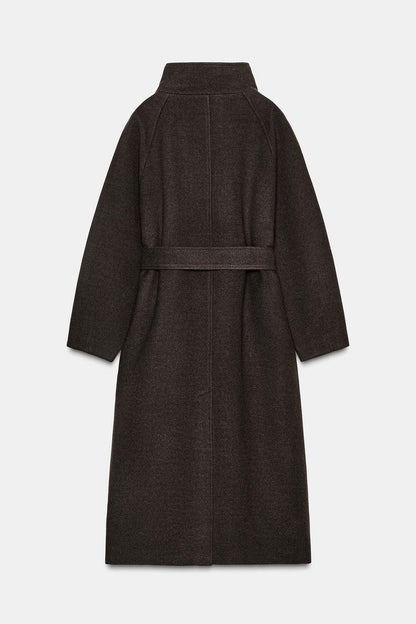 Adriana Wool Belt Coat