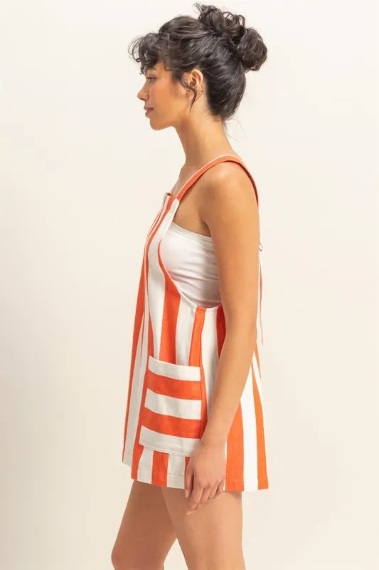Orange Blossom Romper