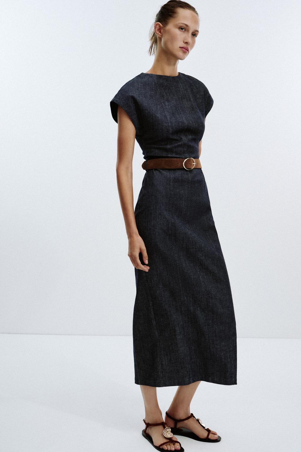 Delphine Fitted Midi Dress