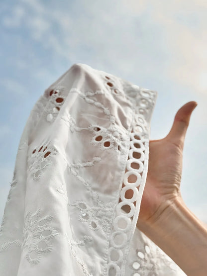 Poplin Eyelet Set