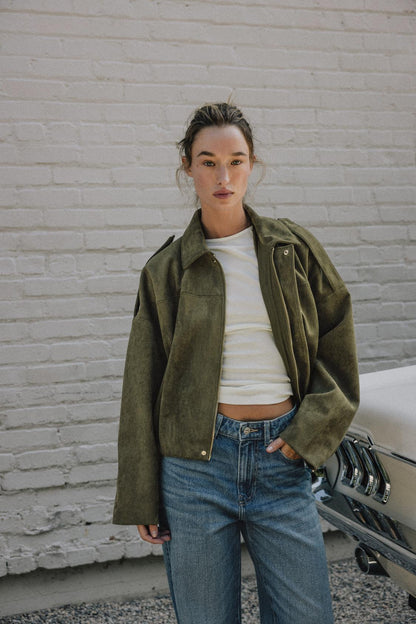 Elina Suede Jacket