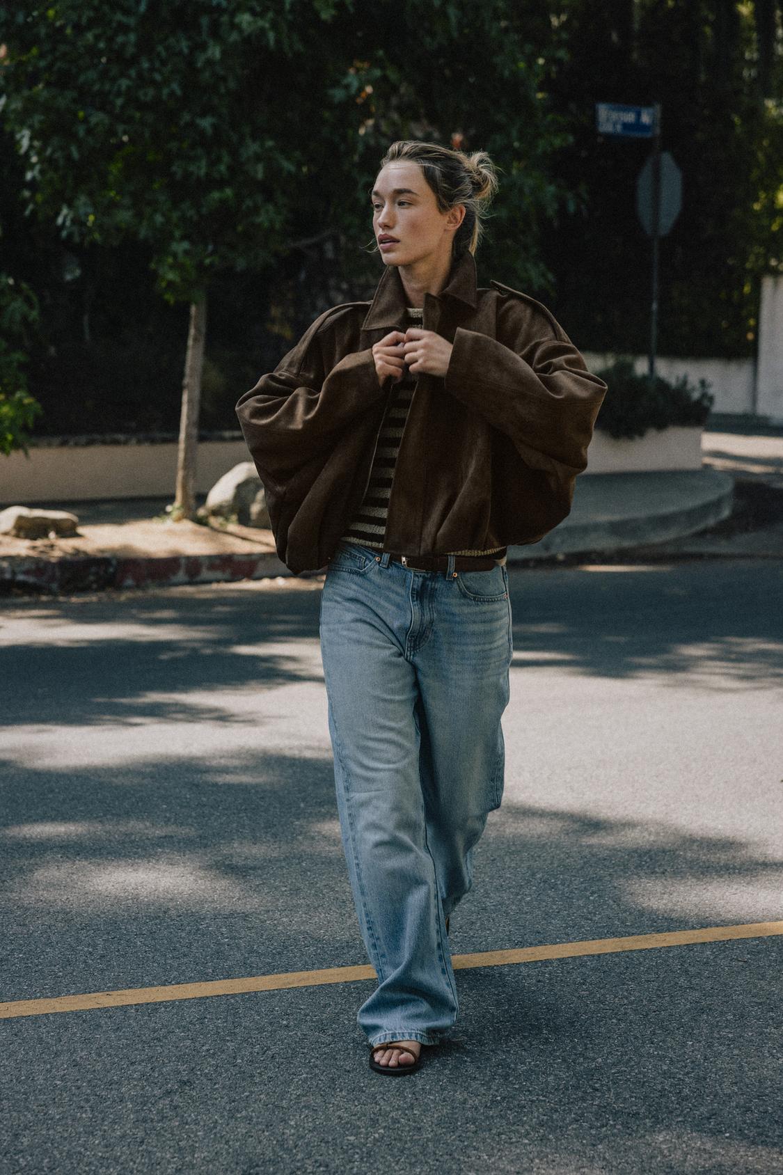 Elina Suede Jacket
