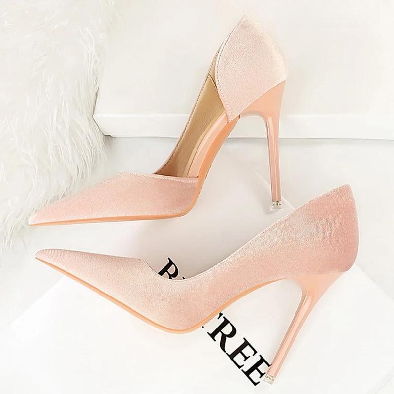 Purple Suede High Heel Pumps for Women - Sexy Party Shoes