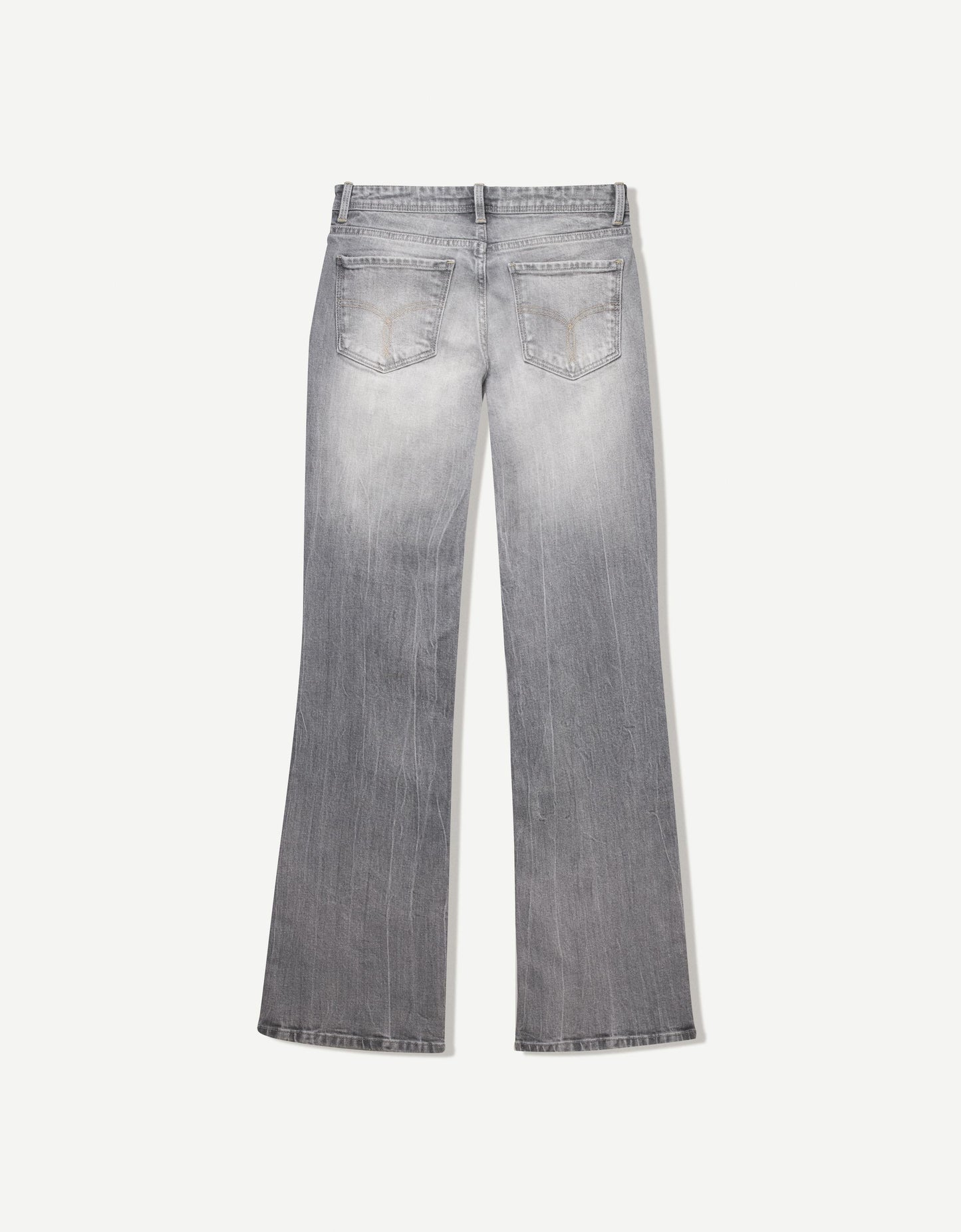 Grey Bootcut Jeans