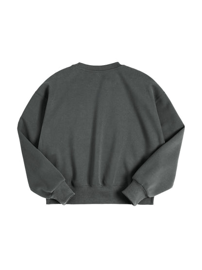 Butterfly Print Oversized Hoodie