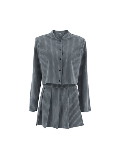 Personalized Stripes Slim Fit Simple Two Piece