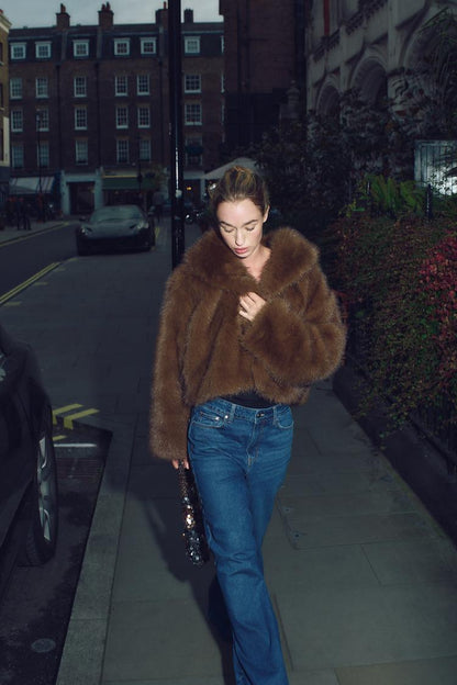 Tess Faux Fur Coat
