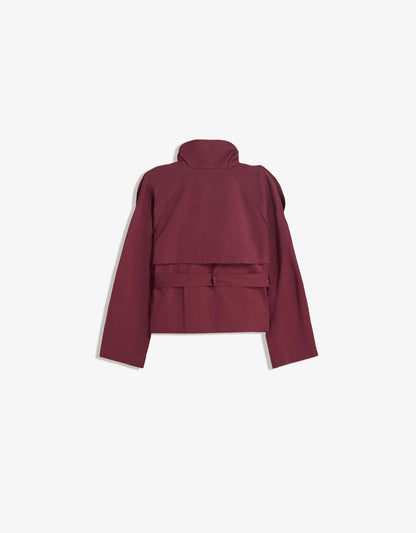 Ceora Cropped Trench