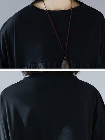 Original Split-Joint Long Sleeve Dress