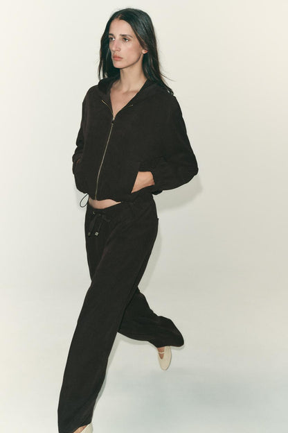 Aria Zipped Tracksuit Set
