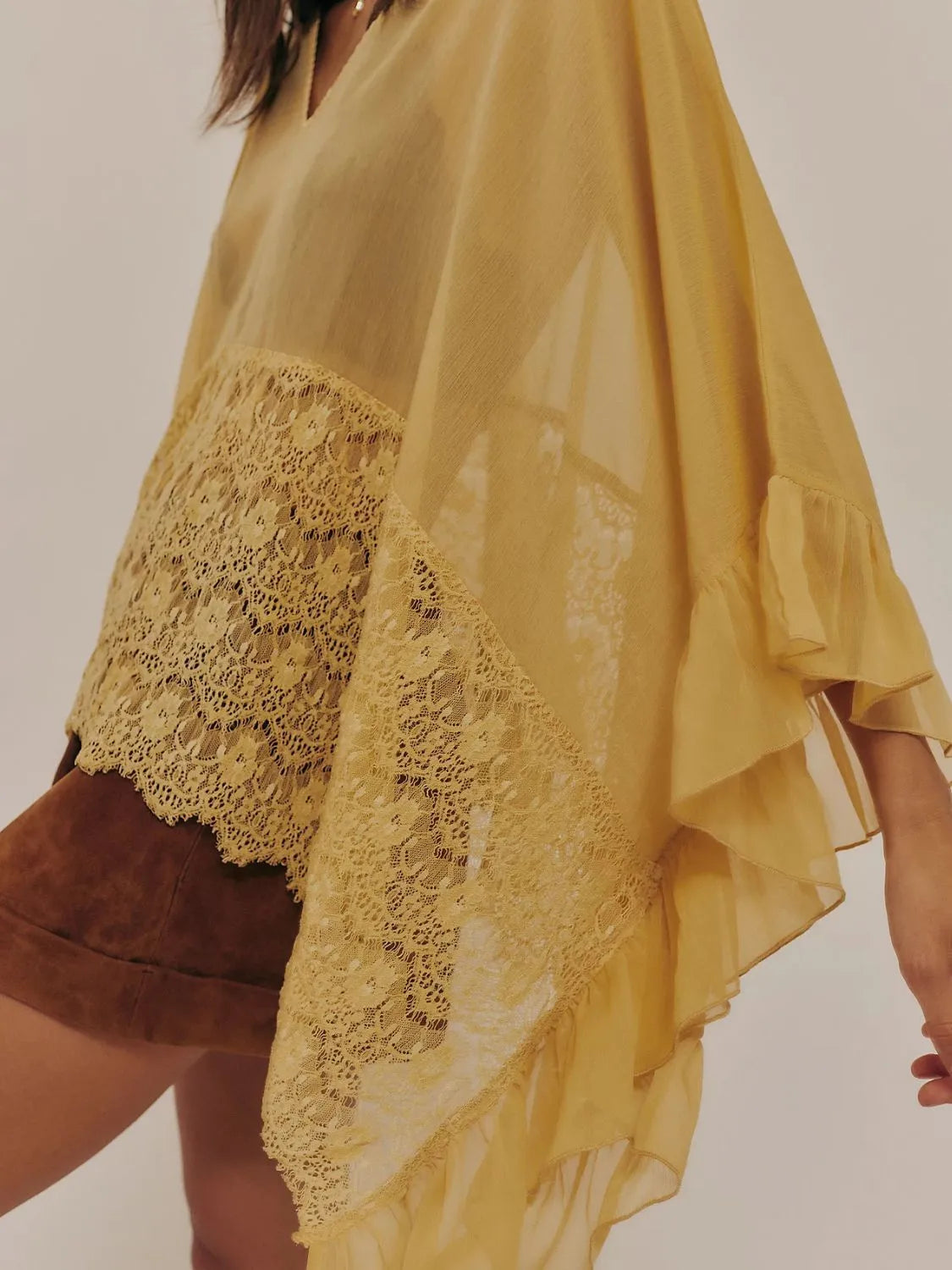 Sophie Lace Sheer Top